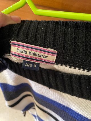 Jersey a Rayas Mujer. Talla S