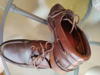 Zapatos náuticos Timberland marrones