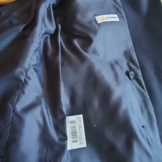 Americana Burberry niño azul , talla 12