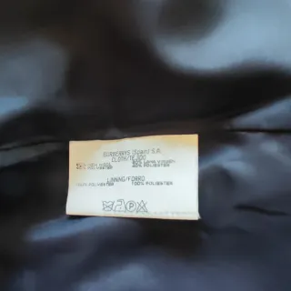 Americana Burberry niño azul , talla 12