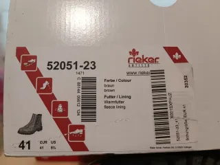 Botas Rieker Marrones Mujer Talla 41