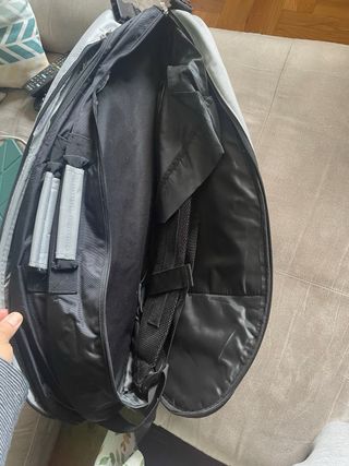 Porta raquetas bádminton Fukuda nuevo.