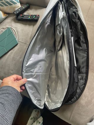 Porta raquetas bádminton Fukuda nuevo.