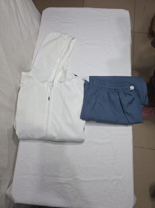 Tuta uomo 2 pezzi con cappuccio