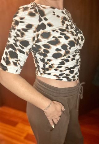 Camiseta Guess Estampada Animal Print