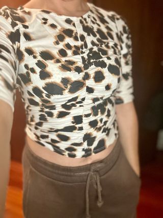 Camiseta Guess Estampada Animal Print