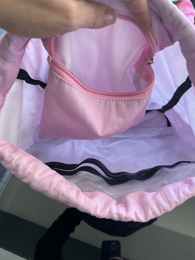 Mochila Piscina Niña Unicornio Rosa