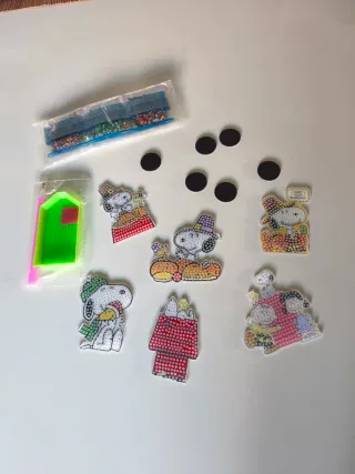 Set Pintura Diamante Snoopy