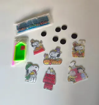 Set Pintura Diamante Snoopy