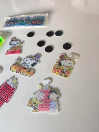 Set Pintura Diamante Snoopy