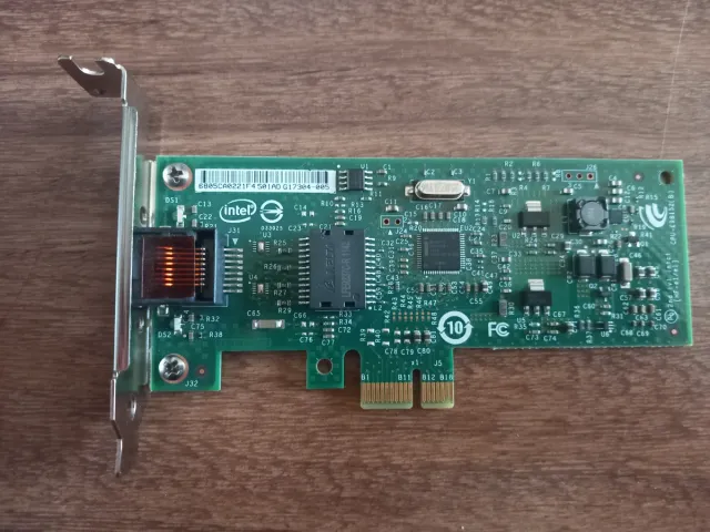 Tarjeta de Red Intel gigabit PCI Express 1x