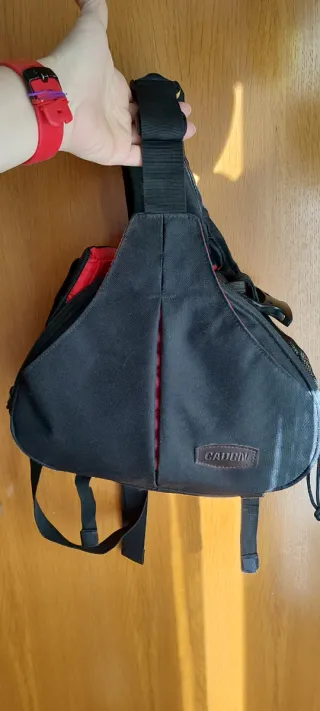 Bolsa de cámara CADEN negra
