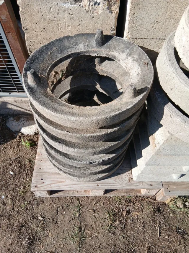 Aros de chimenea de hormigón