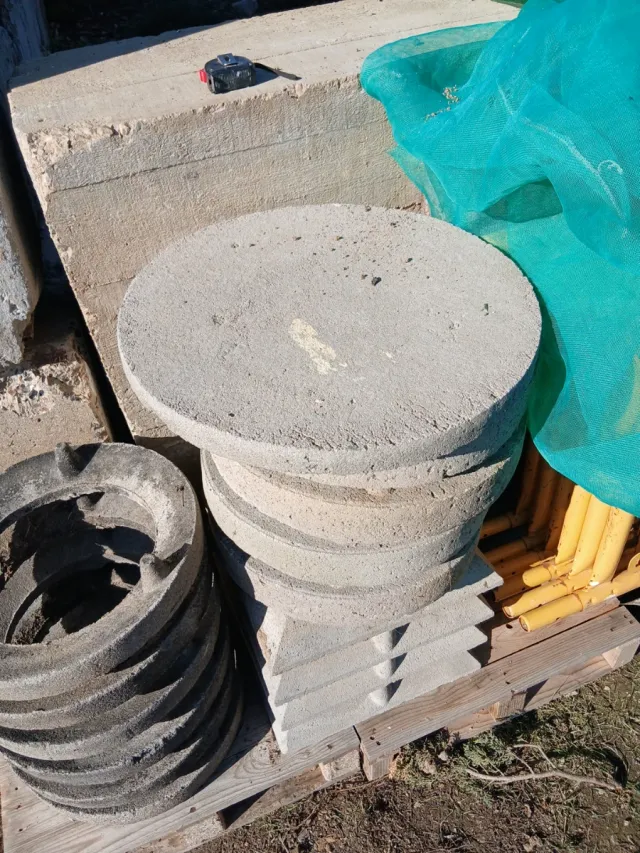 Aros de chimenea de hormigón