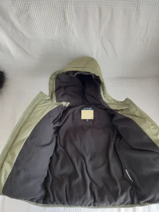 Cazadora acolchada niño verde