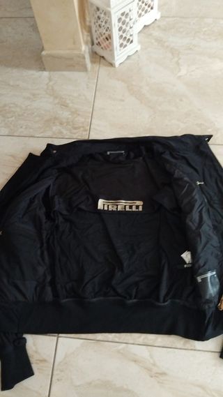 Giubbotto Uomo Pirelli Nero Nylon e Cotone