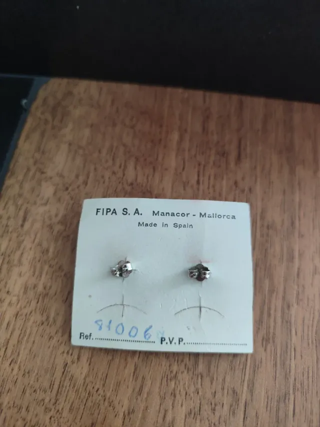 Pendientes Perlas Mallorca y Plata Ley