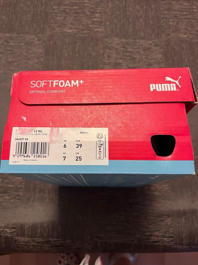 Zapatillas Puma Rosa Talla 39