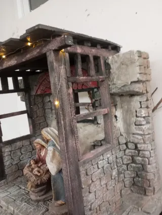 Pesebre para figuras 16-21cm