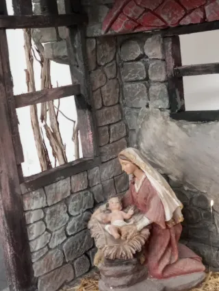 Pesebre para figuras 16-21cm
