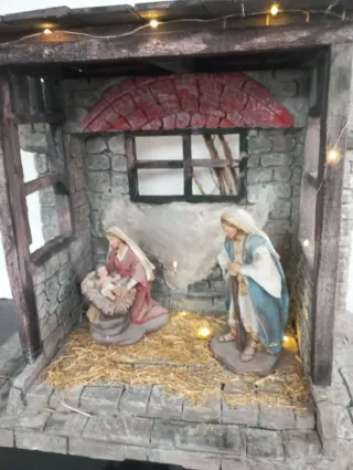 Pesebre para figuras 16-21cm