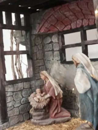 Pesebre para figuras 16-21cm