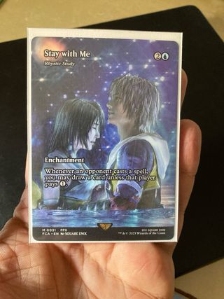 MTG Final Fantasy Stay with Me Carta