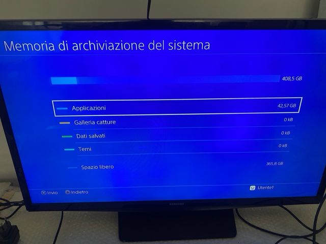 PS4 Slim Nera 500gb + Giochi FIFA