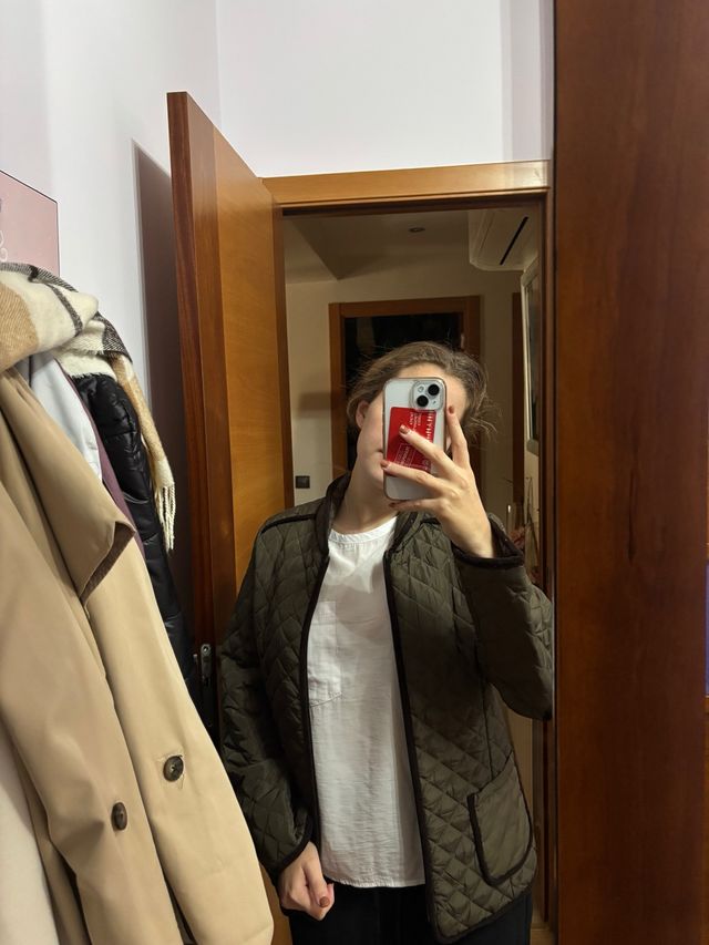 Chaqueta acolchada tipo quilted