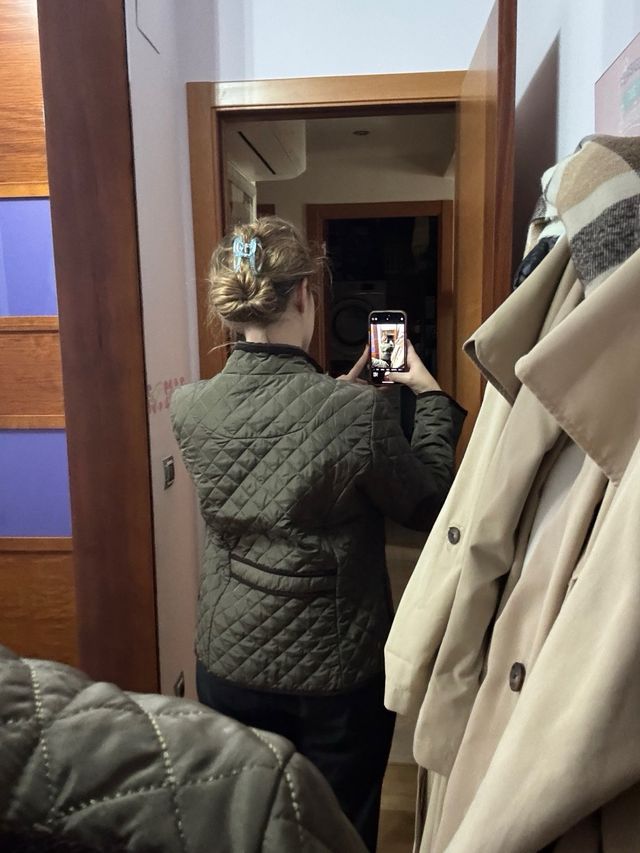 Chaqueta acolchada tipo quilted