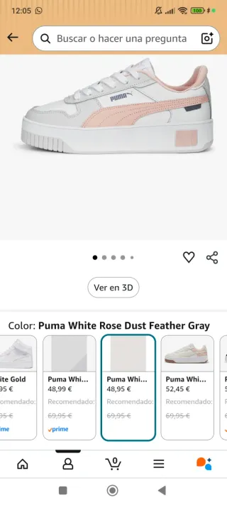 Zapatillas Puma Carina Street Talla 41