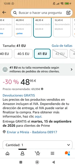 Zapatillas Puma Carina Street Talla 41