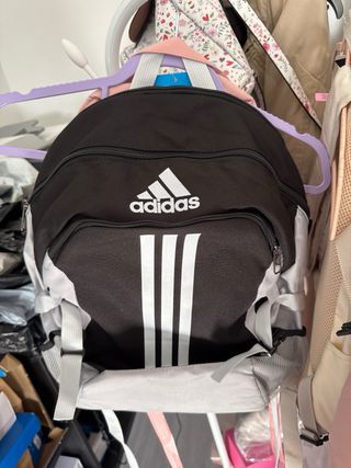 Mochila Adidas Negra y Gris