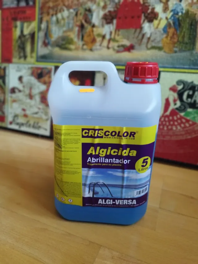 Alguicida Abrillantador Criscolor 5 Litros empezad