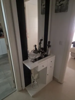 Mueble salón mesa auxiliar 4 sillas