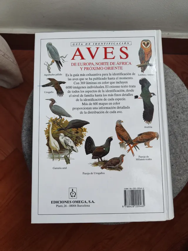 AVES DE EUROPA. GUIA DE IDENTIFICACION (GUIAS D...