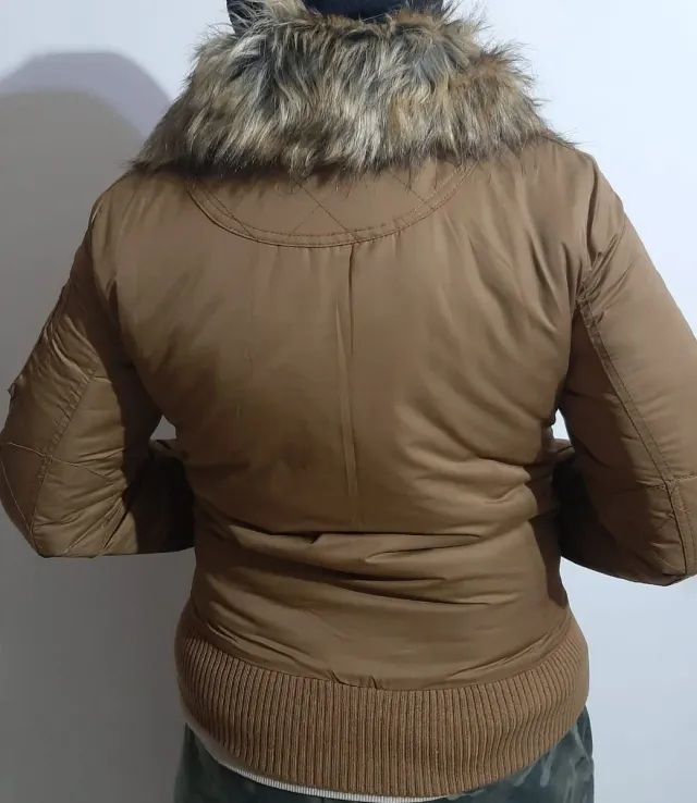 Giubbino donna L con pelliccia
