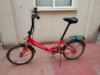 Bicicleta Plegable Moma Roja