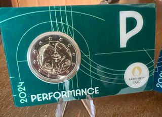 Set 5 Coincards Francia 2024 Olimpiadi Parigi FDC