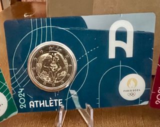 Set 5 Coincards Francia 2024 Olimpiadi Parigi FDC