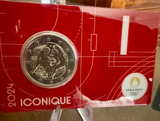 Set 5 Coincards Francia 2024 Olimpiadi Parigi FDC