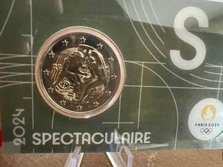 Set 5 Coincards Francia 2024 Olimpiadi Parigi FDC