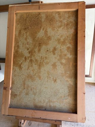 Quadro floreale olio su tela