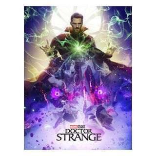 Marvel Litografia Doctor Strange sin marco Sidesho