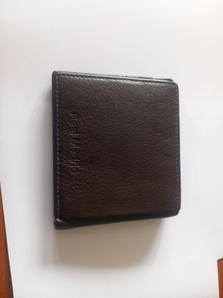 Billetera  Real Madrid Marrón