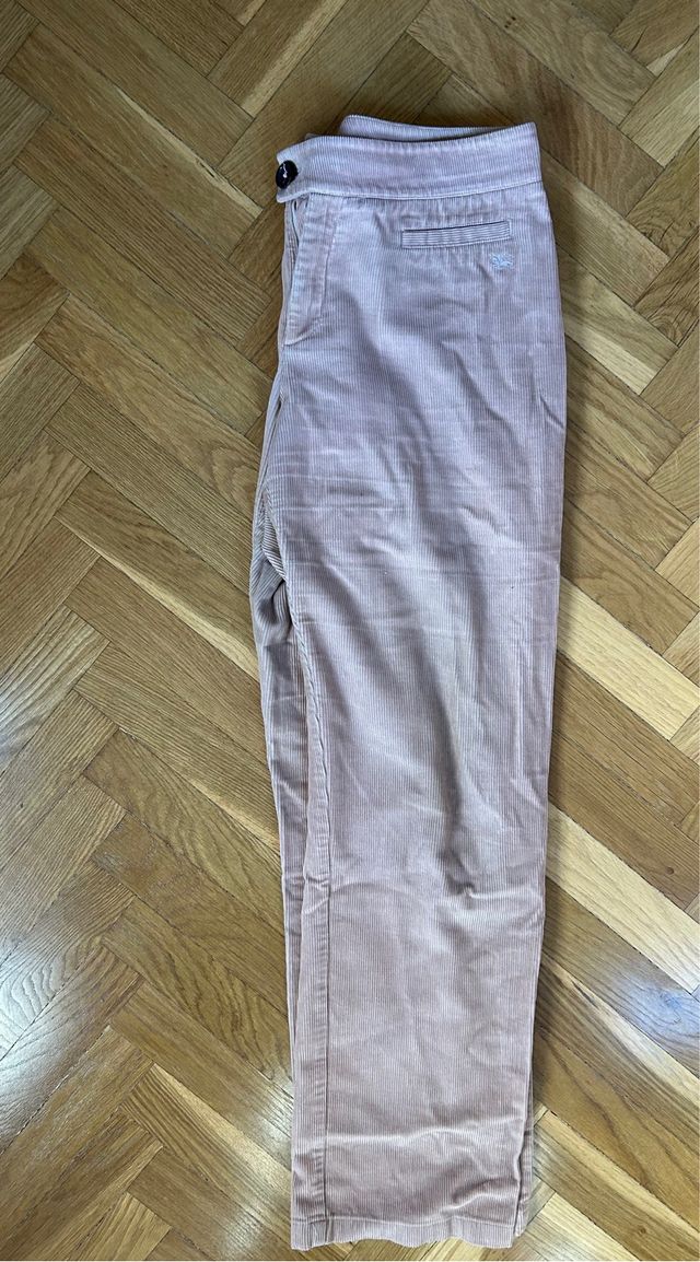 Pantalón pana rosa Burberry talla 44