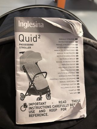Silla de paseo ligera Inglesina plegable