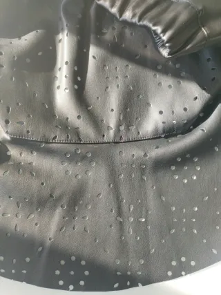 Falda polipiel niña T9/10 de Mango