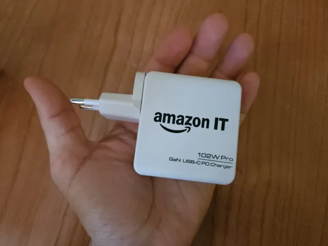 Cargador Amazon IT 102W GaN USB-C PD