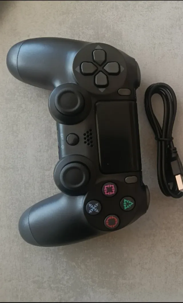 Mando PS4 y PC Compatible Negro